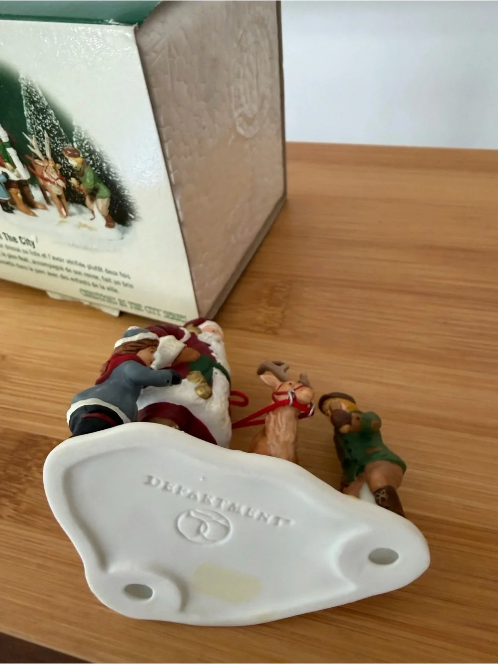 Vintage Department 56 Santa in the City Figurine. Christmas in the City Series